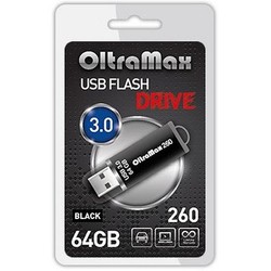 USB-флешка OltraMax 260 128Gb (черный)