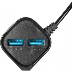 Зарядное устройство Gelius Edition Auto ID 2USB + Cable Type-C