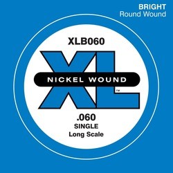 Струны DAddario Single XL Nickel Wound Bass 060