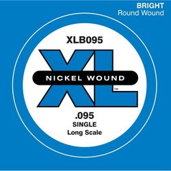 Струны DAddario Single XL Nickel Wound Bass 095