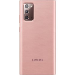 Чехол Samsung Smart LED View Cover for Note20 (бронзовый)