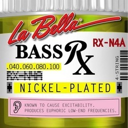 Струны La Bella RX Nickel Plated Bass 45-105