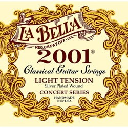 Струны La Bella Classical Silver Plated Light Tension