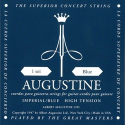 Струны Augustine Imperial/Blue Classical Guitar Strings High Tension
