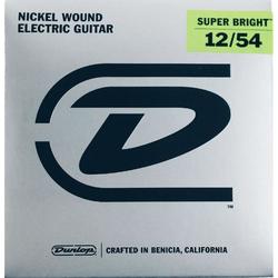 Струны Dunlop Super Bright Nickel Wound Heavy 12-54
