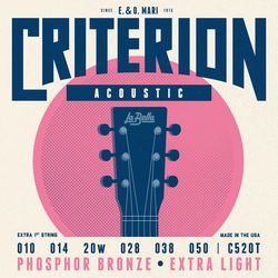 Струны La Bella Criterion Acoustic 10-50