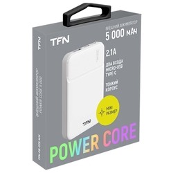 Powerbank аккумулятор TFN Power Core 5000 (черный)