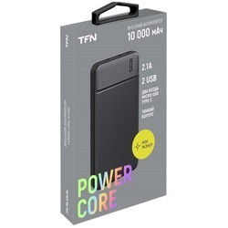 Powerbank аккумулятор TFN Power Core 10000 (белый)
