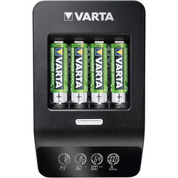 Зарядка аккумуляторных батареек Varta LCD Ultra Fast Plus Charger + 4xAA 2100 mAh