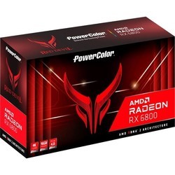 Видеокарта PowerColor Radeon RX 6800 Red Devil AXRX 6800 16GBD6-3DHE/OC