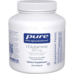 Аминокислоты Pure Encapsulations L-Glutamine 850 mg 250 cap