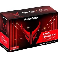 Видеокарта PowerColor Radeon RX 6800 XT Red Devil AXRX 6800XT 16GBD6-3DHE/OC