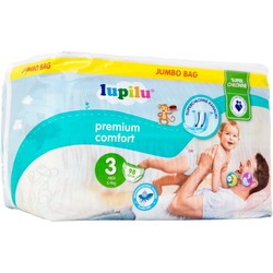 Подгузники Lupilu Premium Comfort 3 / 98 pcs