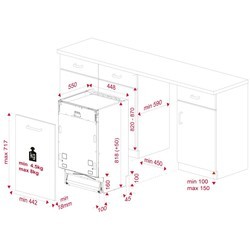 Встраиваемая посудомоечная машина Teka DFI 74950