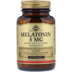 Аминокислоты SOLGAR Melatonin 3 mg