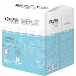 Подгузники Yokosun Softcare Diapers M / 10 pcs