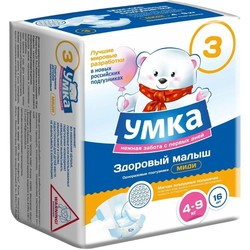 Подгузники Umka Diapers 3 / 16 pcs