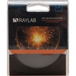 Светофильтр RAYLAB CPL Slim Pro 49mm