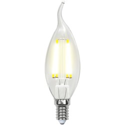 Лампочка Uniel LED-CW35-7.5W/NW/E14/CL GLA01TR