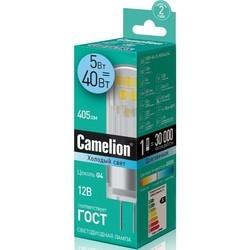 Лампочка Camelion LED3-JC-NF 3W 3000K G4