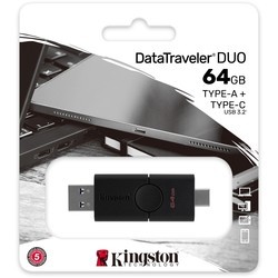 USB-флешка Kingston DataTraveler Duo 64Gb