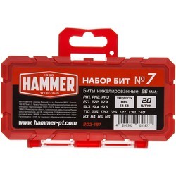 Биты / торцевые головки Hammer Flex 203-187