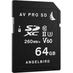Карта памяти ANGELBIRD AV Pro MK2 UHS-II V60 SDXC 256Gb