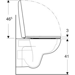 Инсталляция для туалета Geberit Renova 500.124.TC.R WC