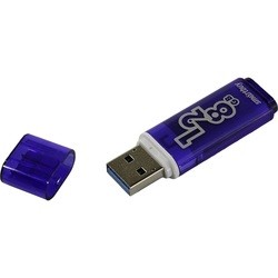 USB-флешка SmartBuy Glossy 128Gb (синий)