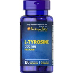 Аминокислоты Puritans Pride L-Tyrosine 500 mg 100 cap