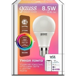 Лампочка Gauss LED Smart Home A60 8.5W E27 1170112