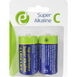 Аккумулятор / батарейка EnerGenie Super Alkaline 2xC
