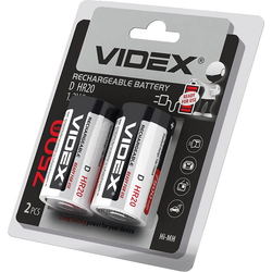 Аккумулятор / батарейка Videx 2xD 7500 mAh