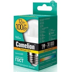 Лампочка Camelion LED12-G45 12W 3000K E27