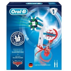 Электрическая зубная щетка Braun Oral-B Pro 1 Cross Action + D100 Kids
