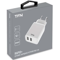 Зарядное устройство TFN Rapid+ 2xUSB 12W