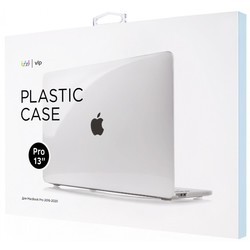 Сумка для ноутбука VLP Plastic Case for MacBook Pro 13 2020 (розовый)