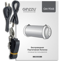 Портативная колонка Ginzzu GM-906