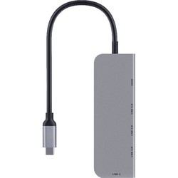 Картридер / USB-хаб REAL-EL CQ-700