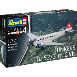 Сборная модель Revell Junkers Ju52/3m Civil (1:72)