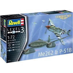 Сборная модель Revell Me262 and P-51B (1:72)