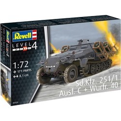 Сборная модель Revell Sd.Kfz. 251/1 Ausf. C + Wurfr. 40 (1:72)