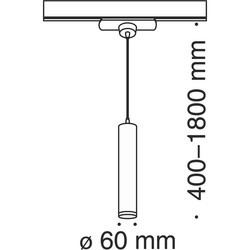 Прожектор / светильник Maytoni Track lamps TR008-1-GU10-B