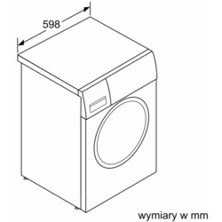 Встраиваемая стиральная машина Bosch WIW 28541