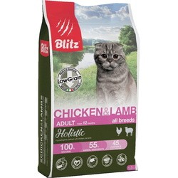 Корм для кошек Blitz Adult All Breeds Holistic Chicken&Lamb 1.5 kg