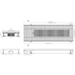 Радиатор отопления EVA KCO (258/1250/80)