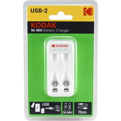 Зарядка аккумуляторных батареек Kodak C8001B USB