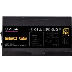 Блок питания EVGA 220-G5-0650-X2