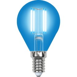 Лампочка Uniel LED-G45-5W/BLUE/E14 GLA02BL