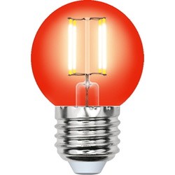 Лампочка Uniel LED-G45-5W/RED/E27 GLA02RD